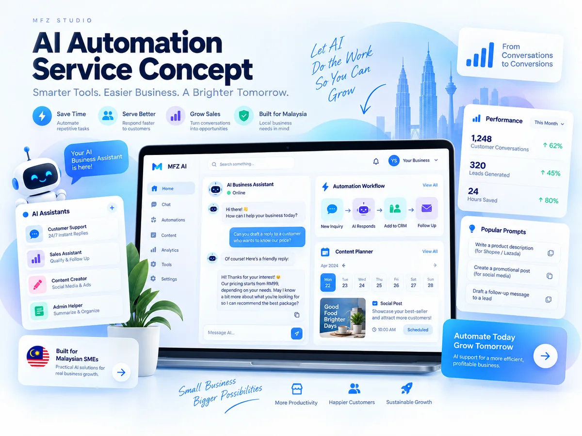 AI Automation Service Concept