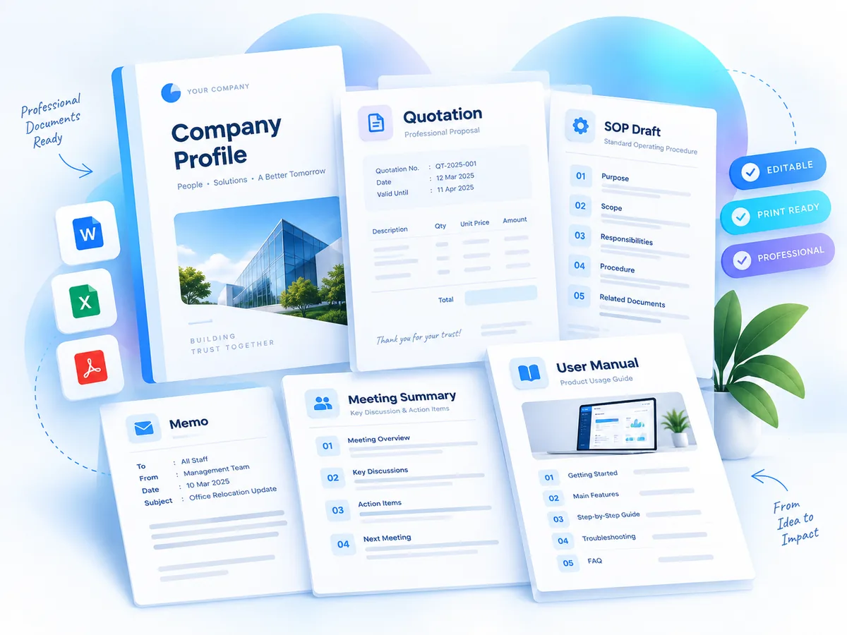 Business Document Pack