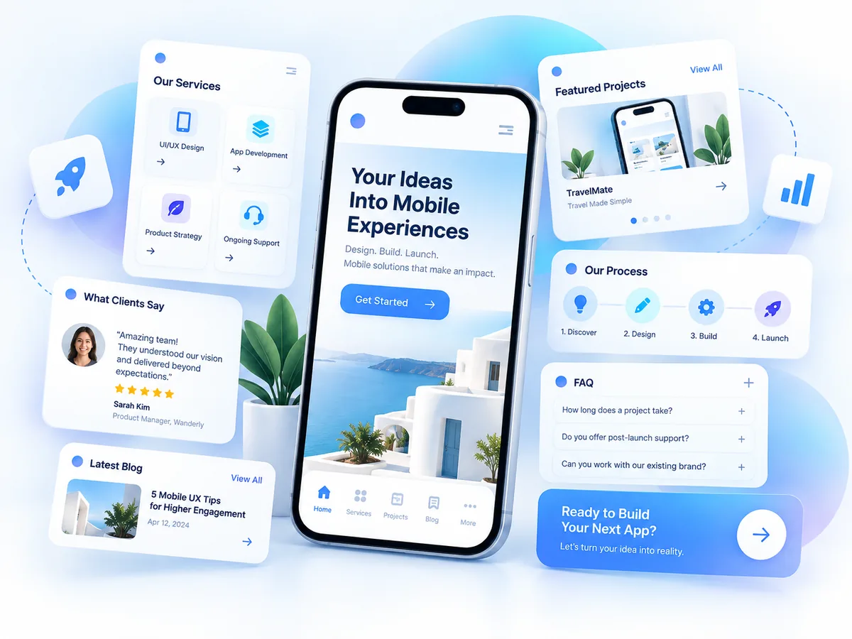 Mobile Service UI Concept
