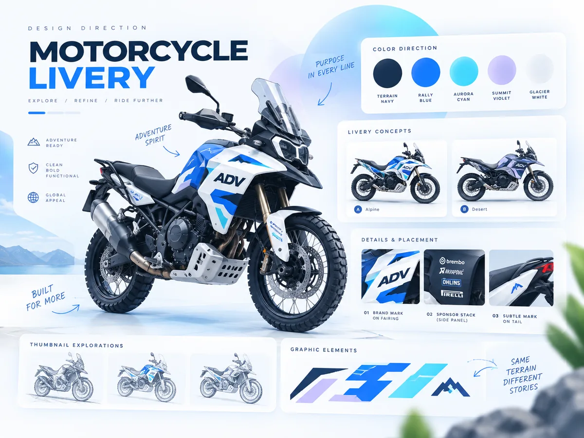 Motorcycle Livery Direction