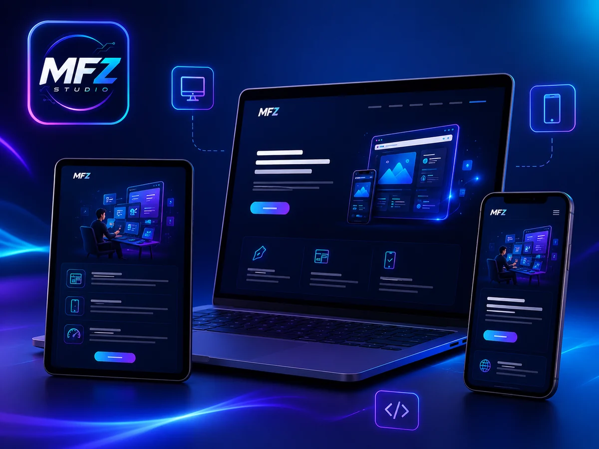 Business Website UI Concept